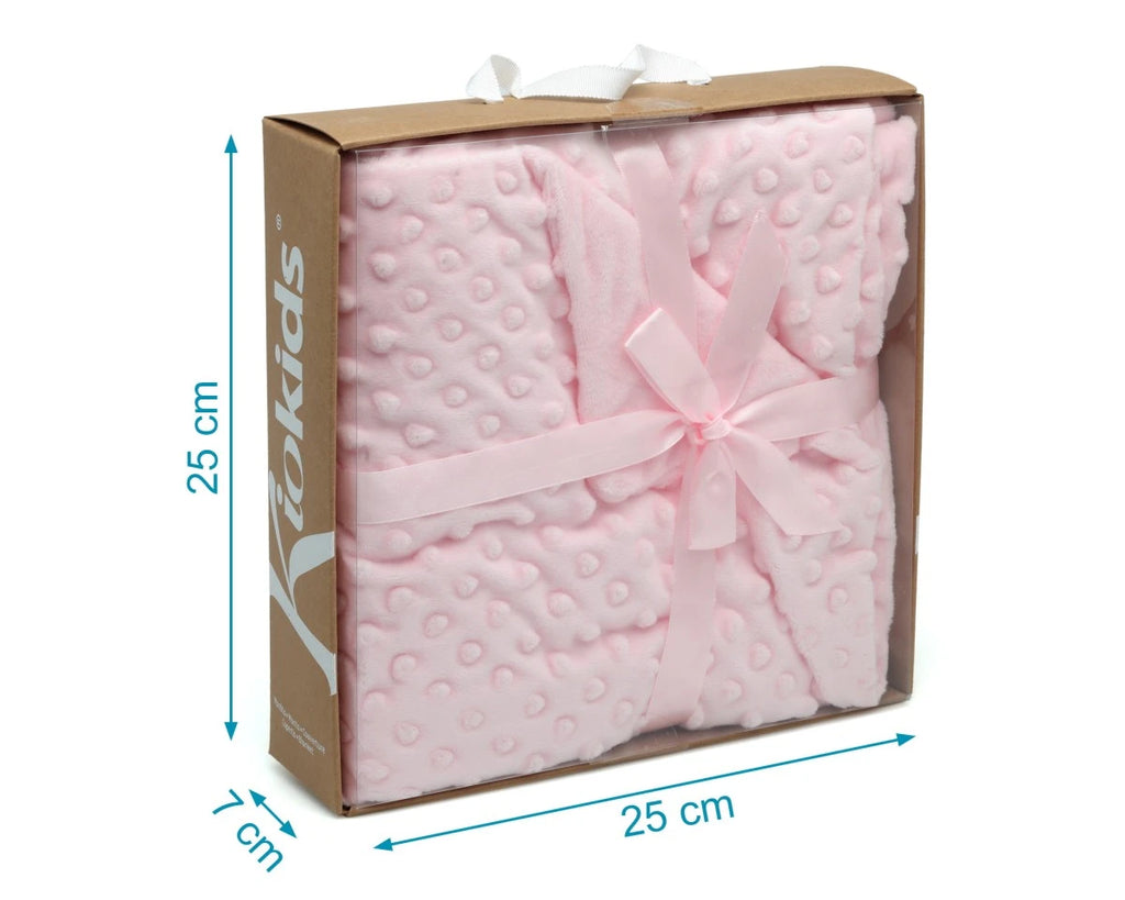 Copertina bebé rosa