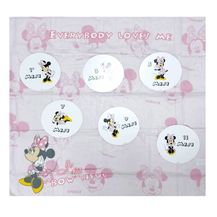 Copertina Complimese Minnie Con Patch di Crescita Disney