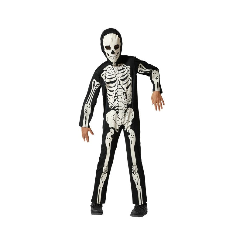 HALLOWEEN - Costume scheletro glow in the dark