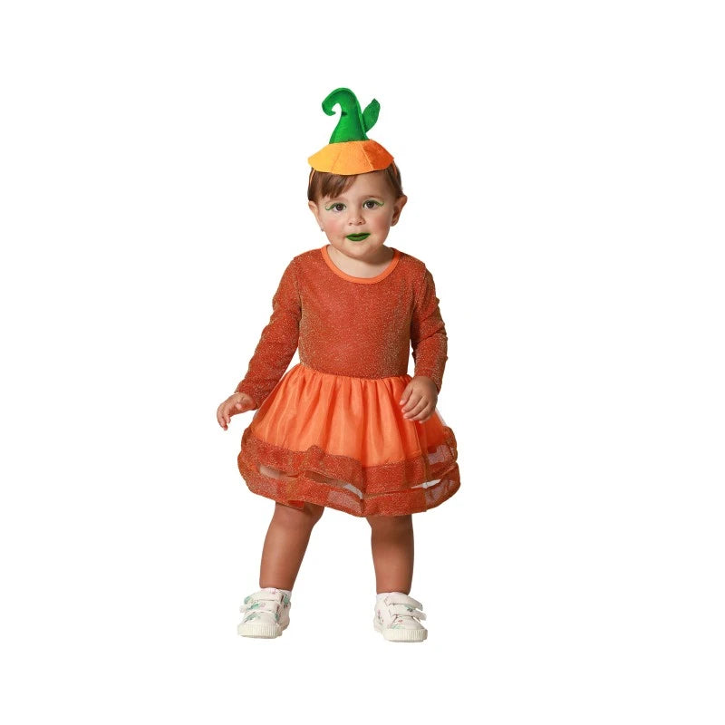 HALLOWEEN - Costume zucca bebé bimba