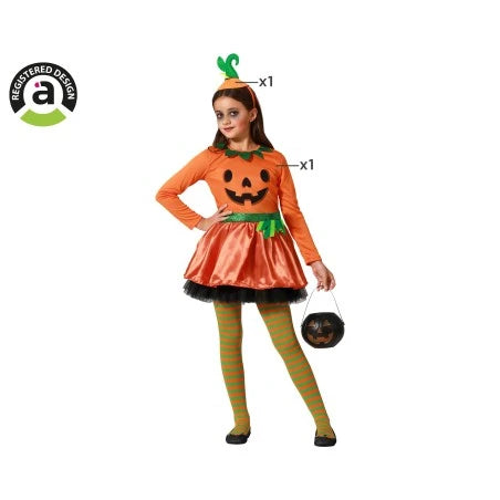 HALLOWEEN - Costume zucca  bambina