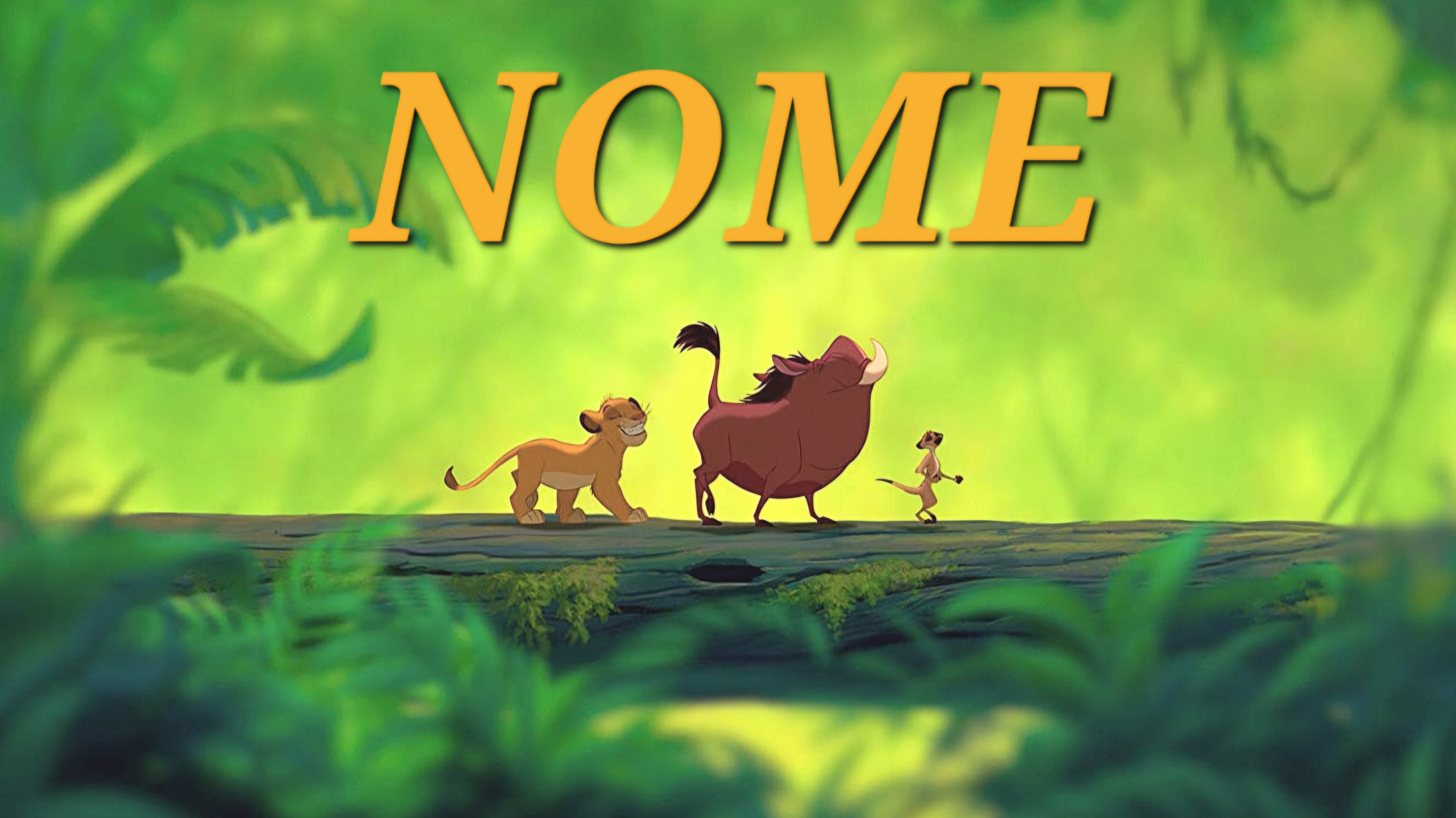 Tovaglietta PERSONALIZZATA - SIMBA