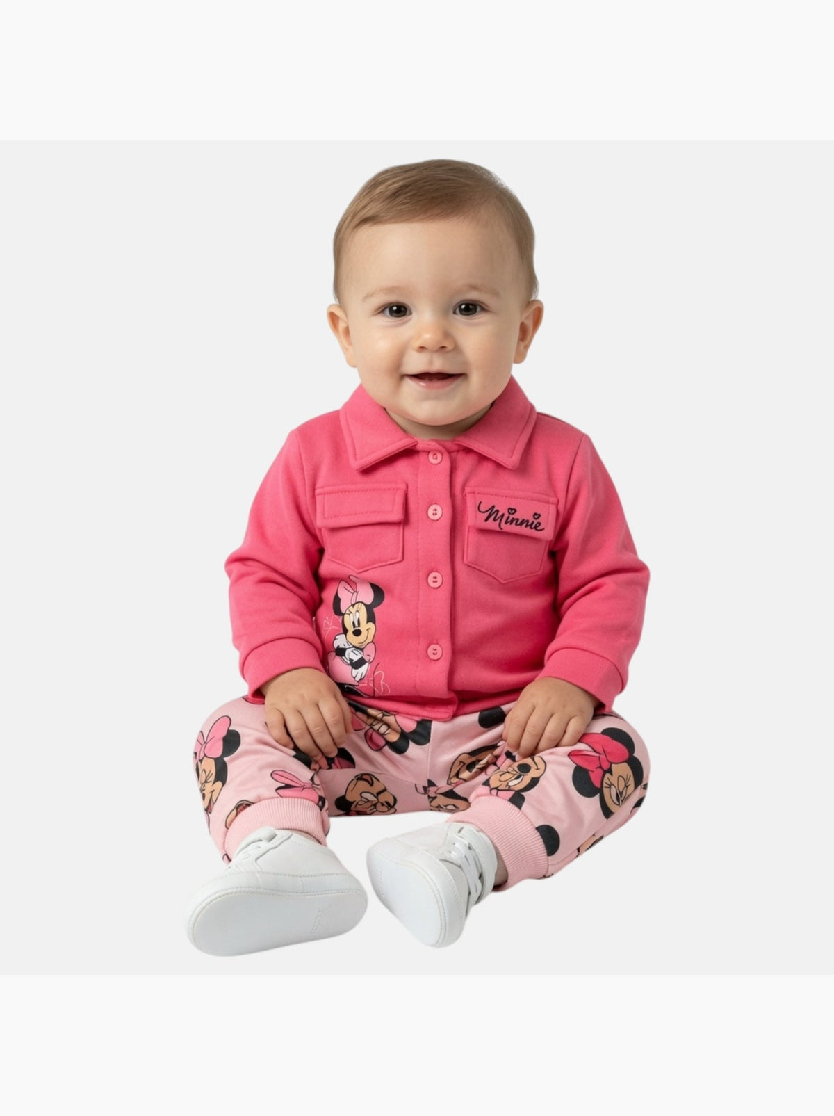 Disney - completo neonata bambina minnie - Rosa