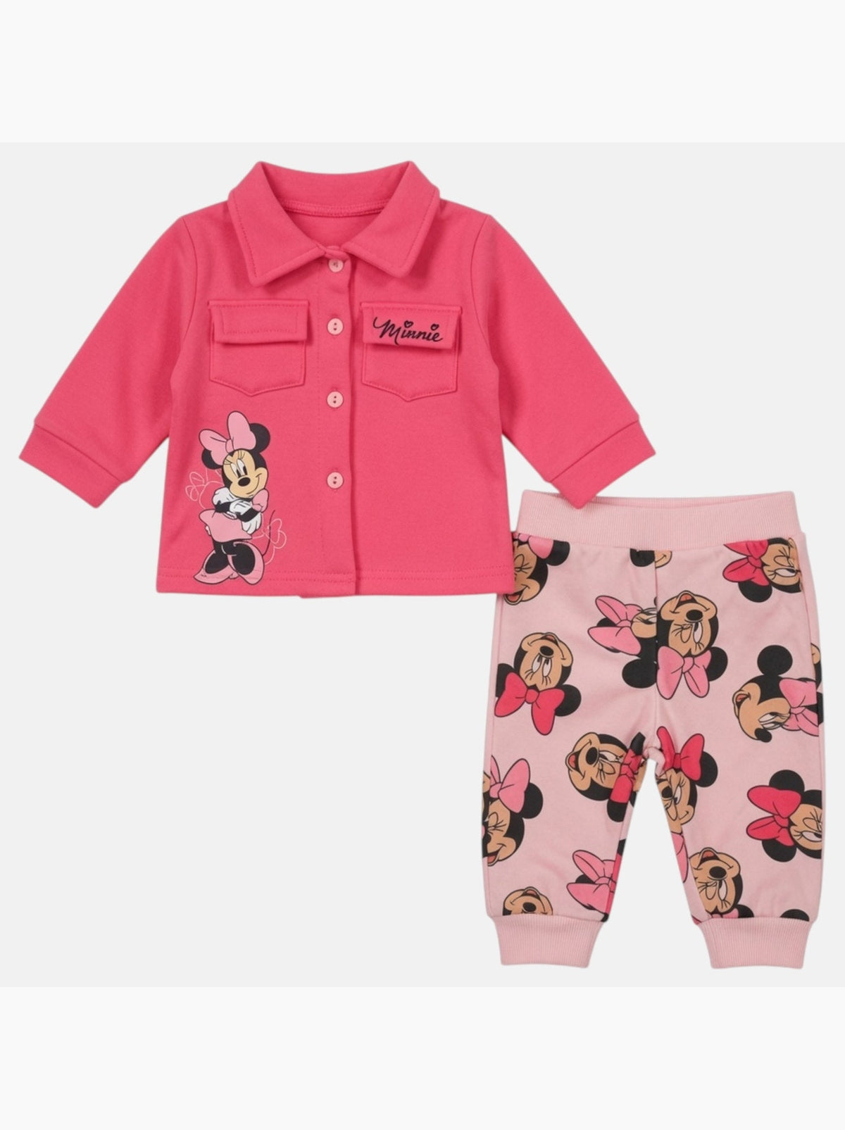 Disney - completo neonata bambina minnie - Rosa
