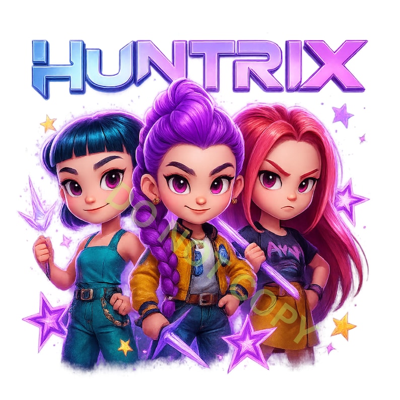 ETICHETTE SCUOLA -HUNTRIX