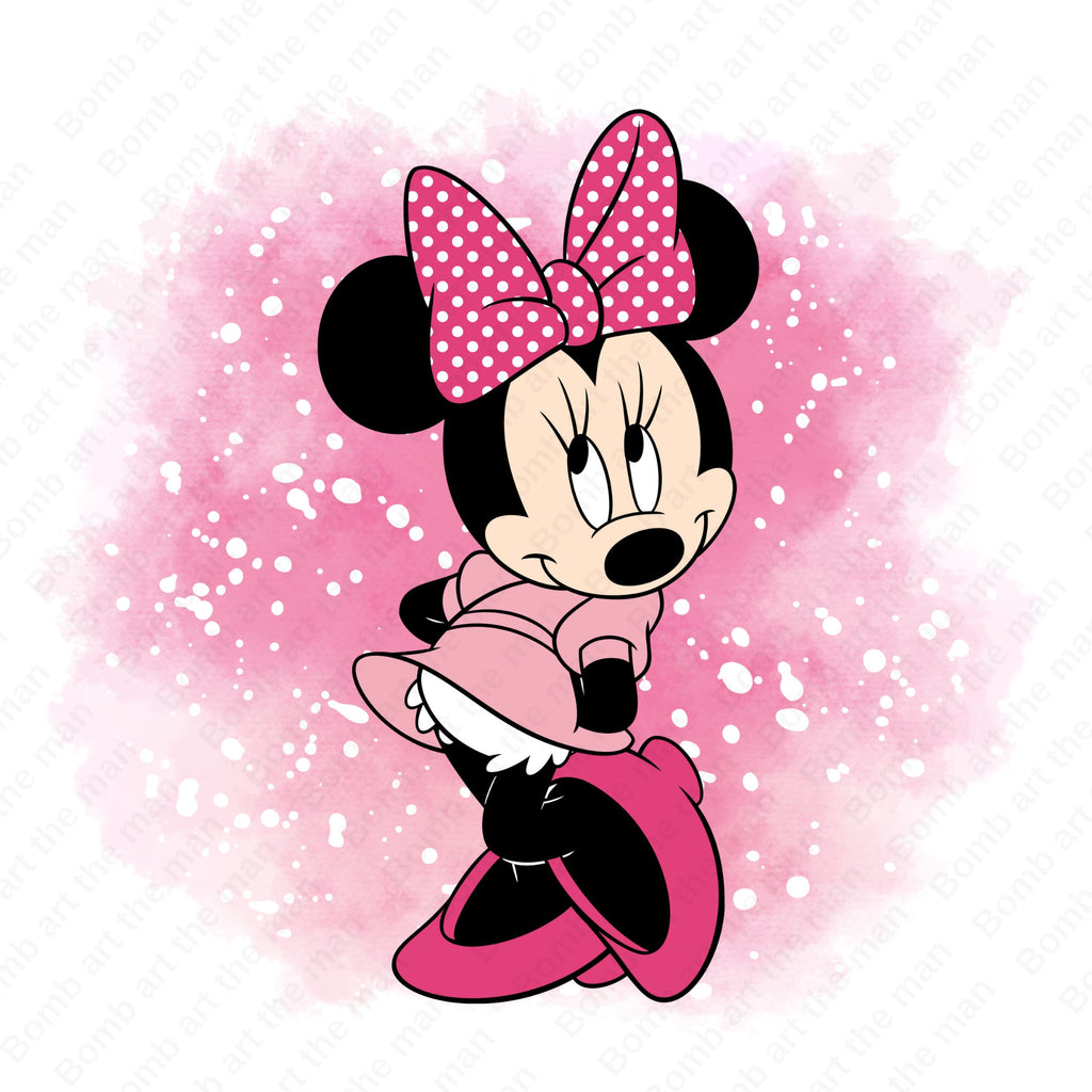 Sacca in Cotone Organico Personalizzabile MINNIE