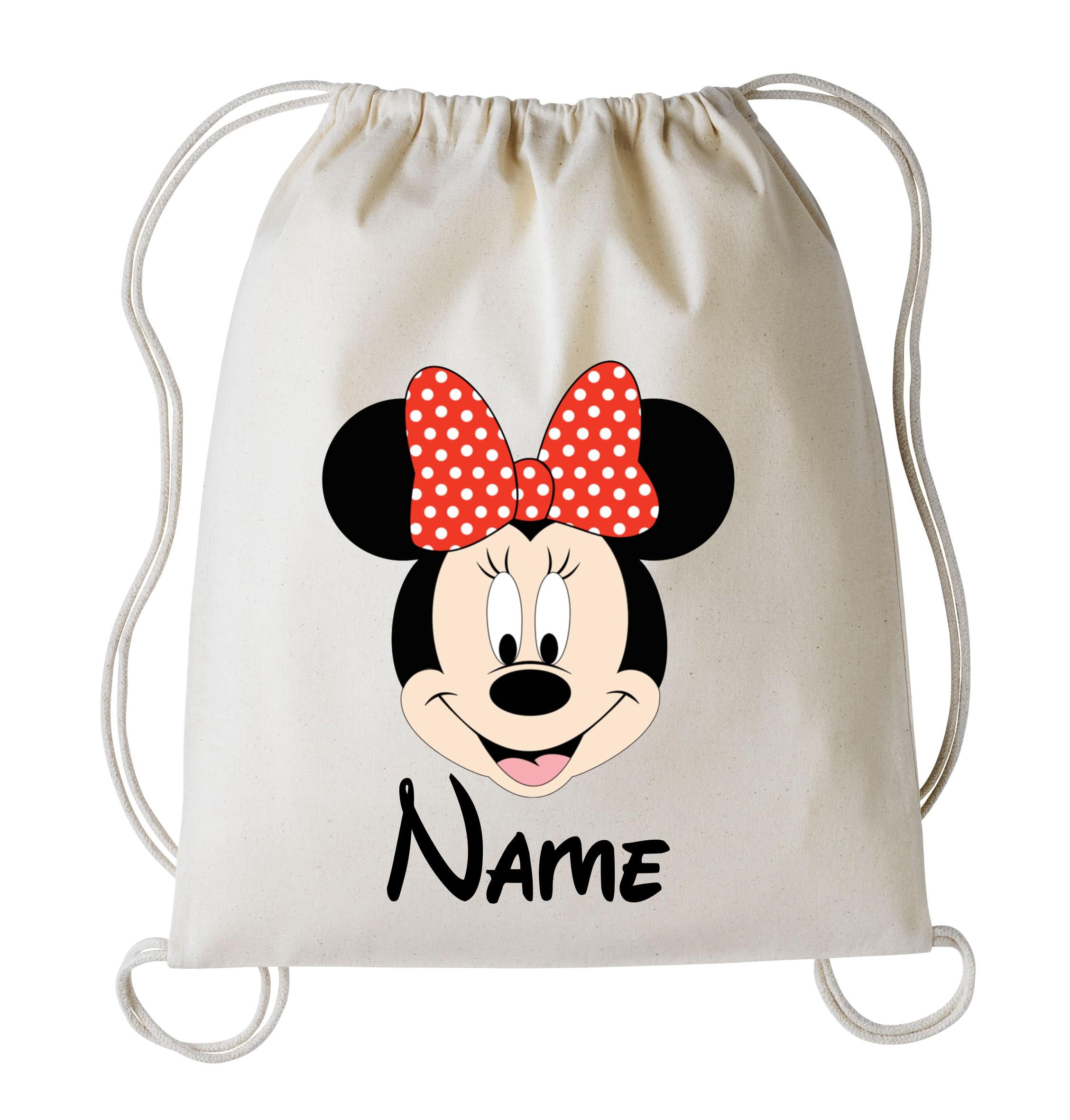 Sacca in Cotone Organico Personalizzabile MINNIE