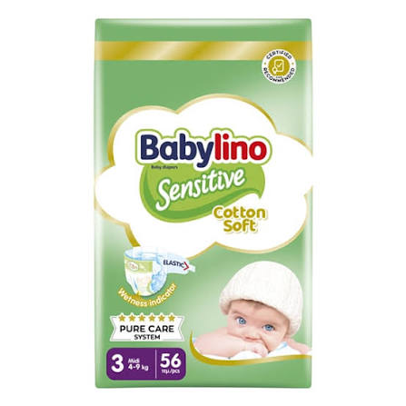 Pannolini Babylino Sensitive 1-2-3-4-4+-5-5+-6-7