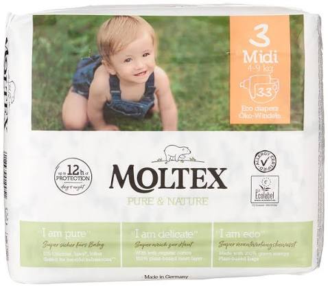 Pannolini eco Moltex varie misure