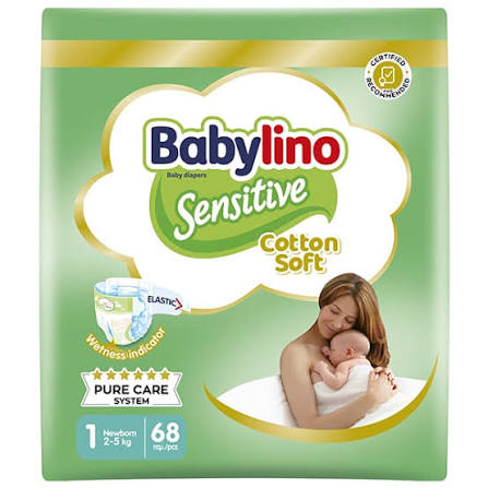 Pannolini Babylino Sensitive 1-2-3-4-4+-5-5+-6-7