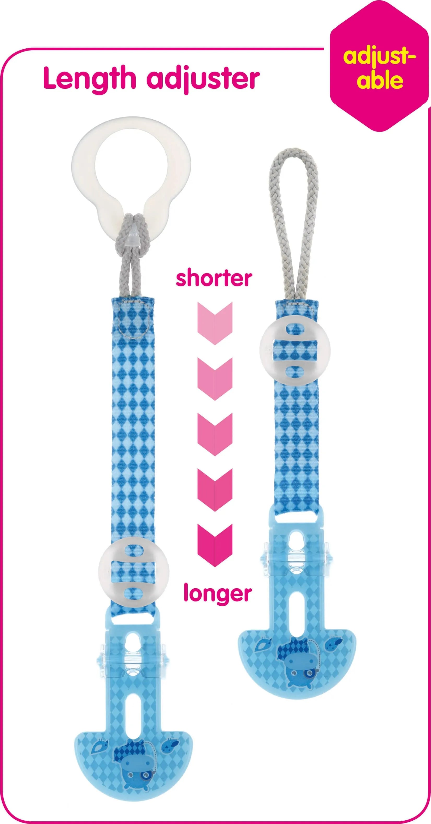 Clip it! & Cover - Clip per succhietto 0+ mesi