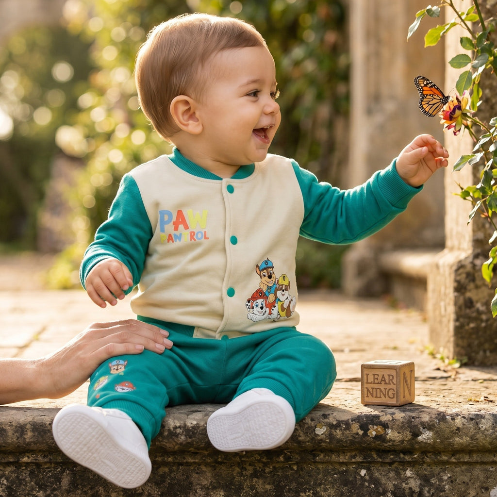 Paw Patrol - Completo neonato bambino - Verde