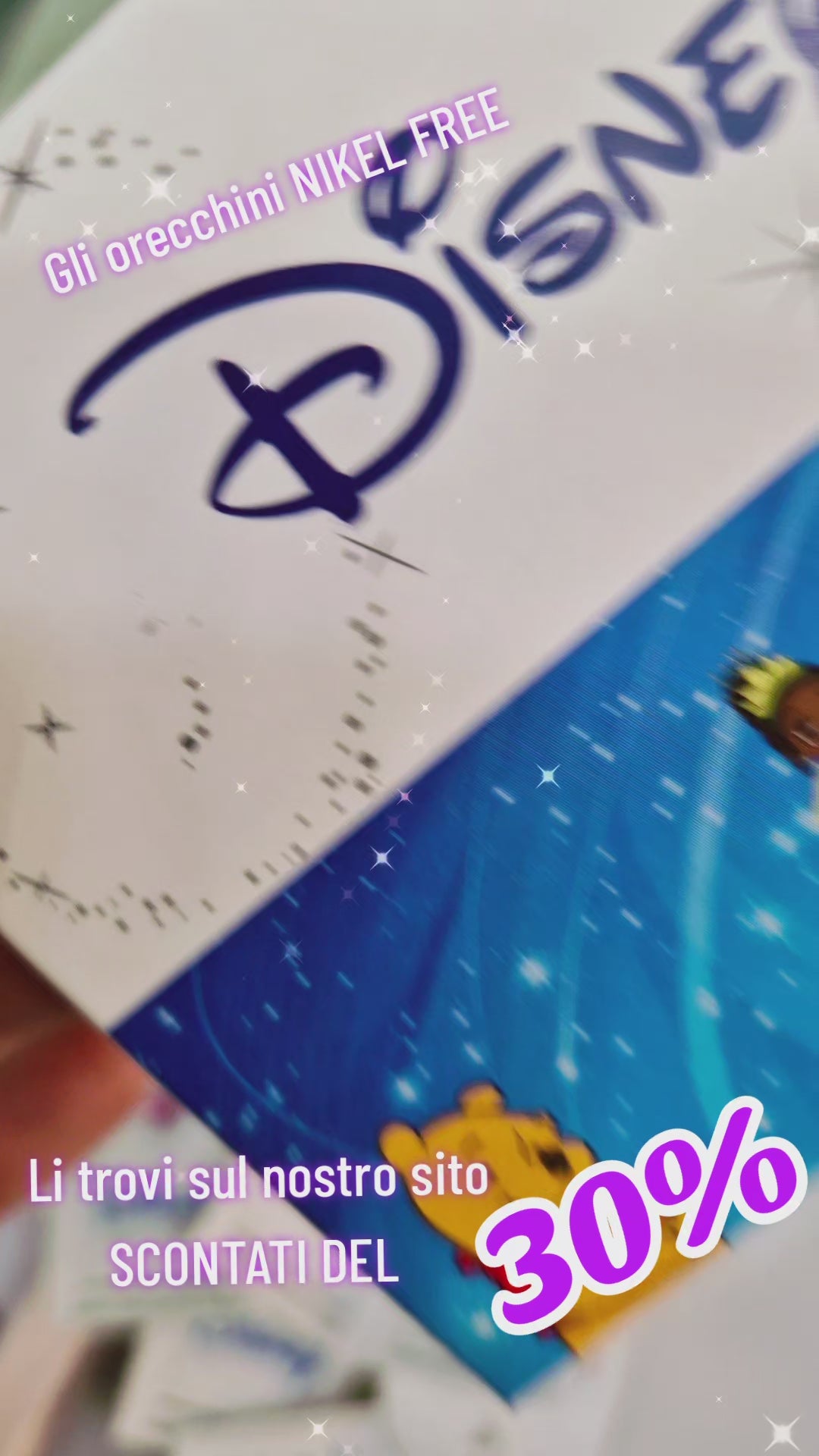Orecchini DISNEY NIKEL FREE