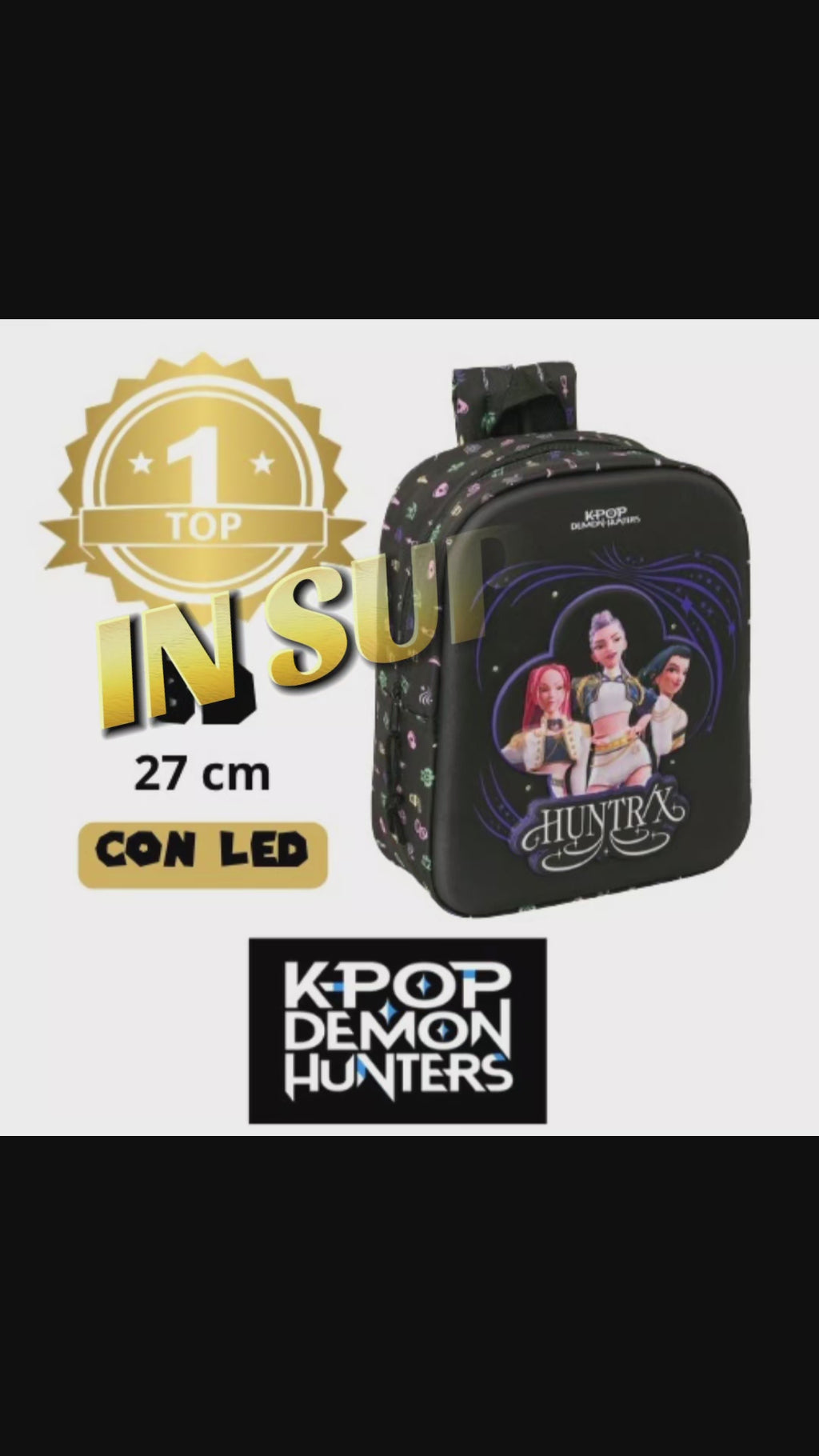 ZAINETTO ASILO HUNTRIX -CON LED