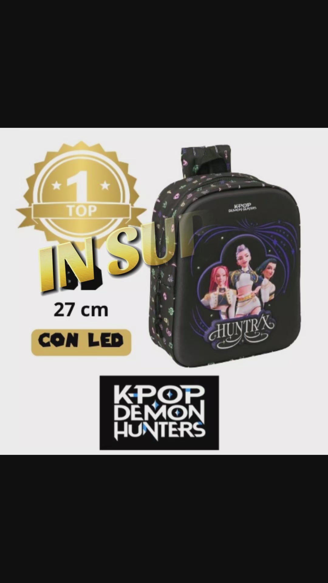 ZAINETTO ASILO HUNTRIX -CON LED