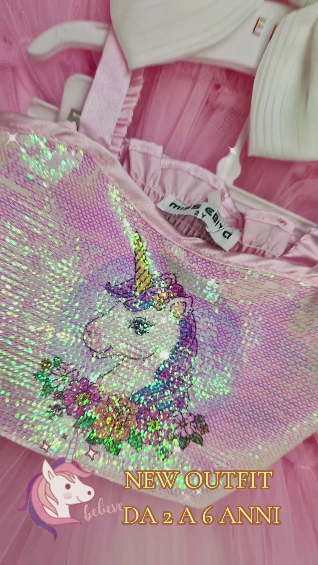 🌸 Elegante completo bambina