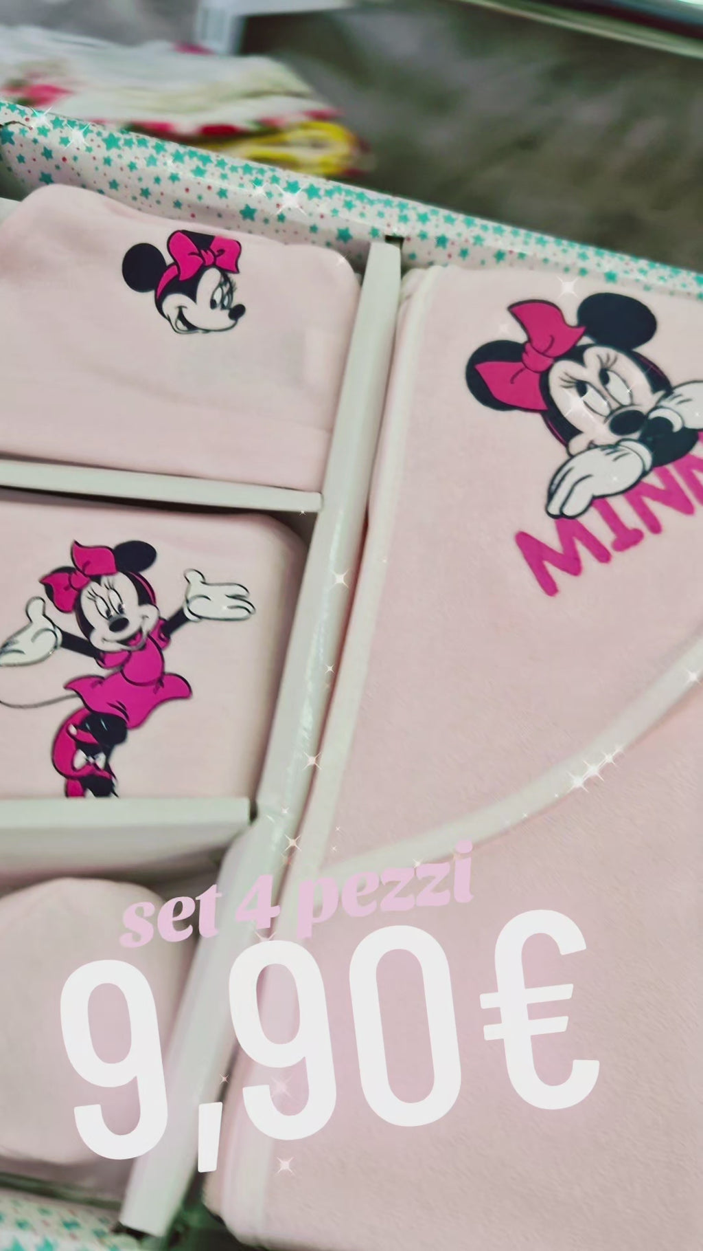 Set minnie 4 pezzi