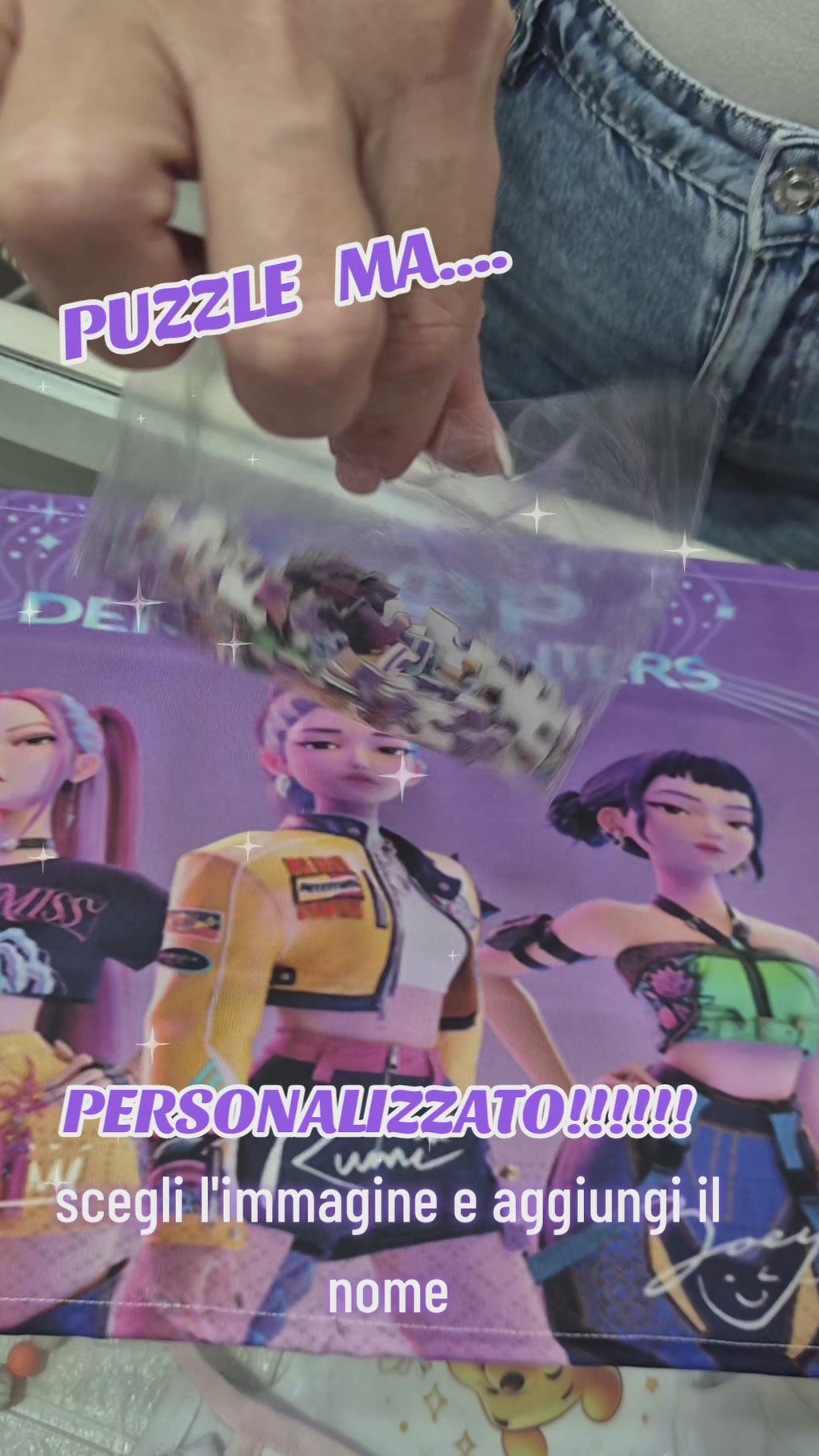 PUZZLE PERSONALIZZATO - HUNTRIX