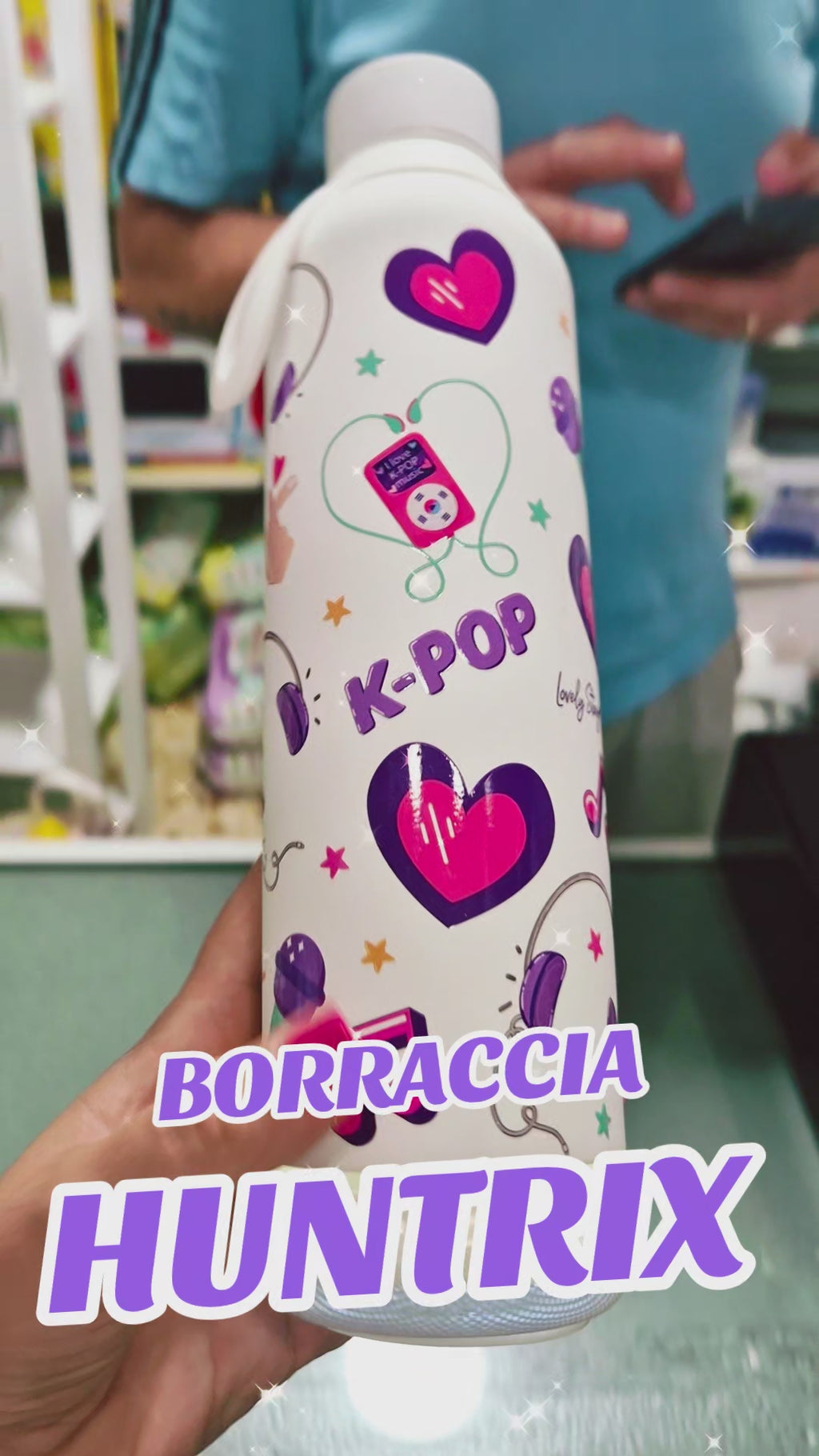 K-Pop BORRACCIA CON CASSA  600ml