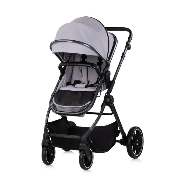 Passeggino trasformabile Chipolino Baby "PEARL" platino