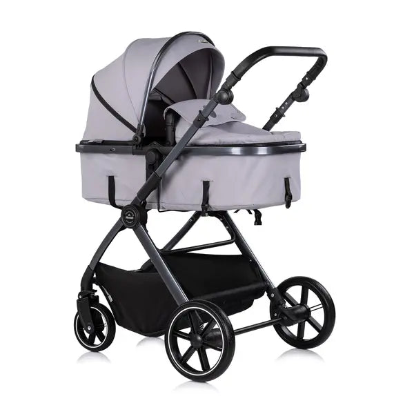 Passeggino trasformabile Chipolino Baby "PEARL" platino