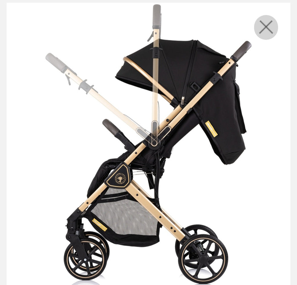 Passeggino xxL omnia reversibile con maniglione chipolino chiusura compatta