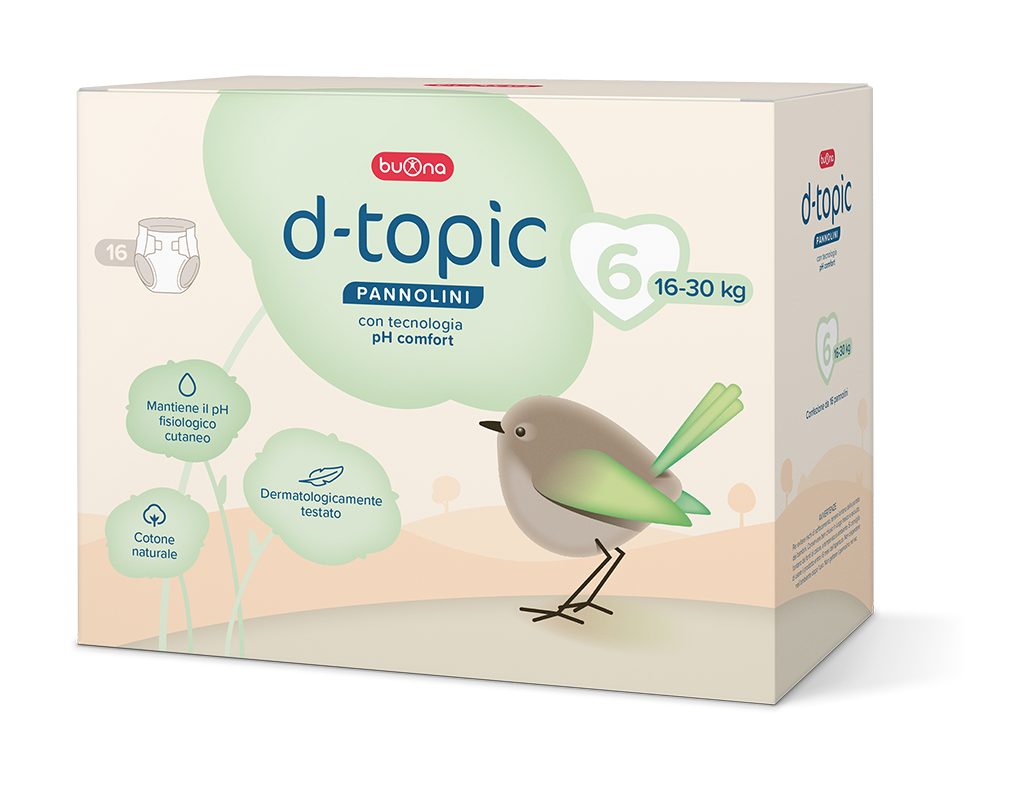 D-Topic Pannolino Varie Misure 1-2-3-4-5-6