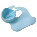 Set pappa | Ciotola, cucchiaio e bavaglino silicone vari colori