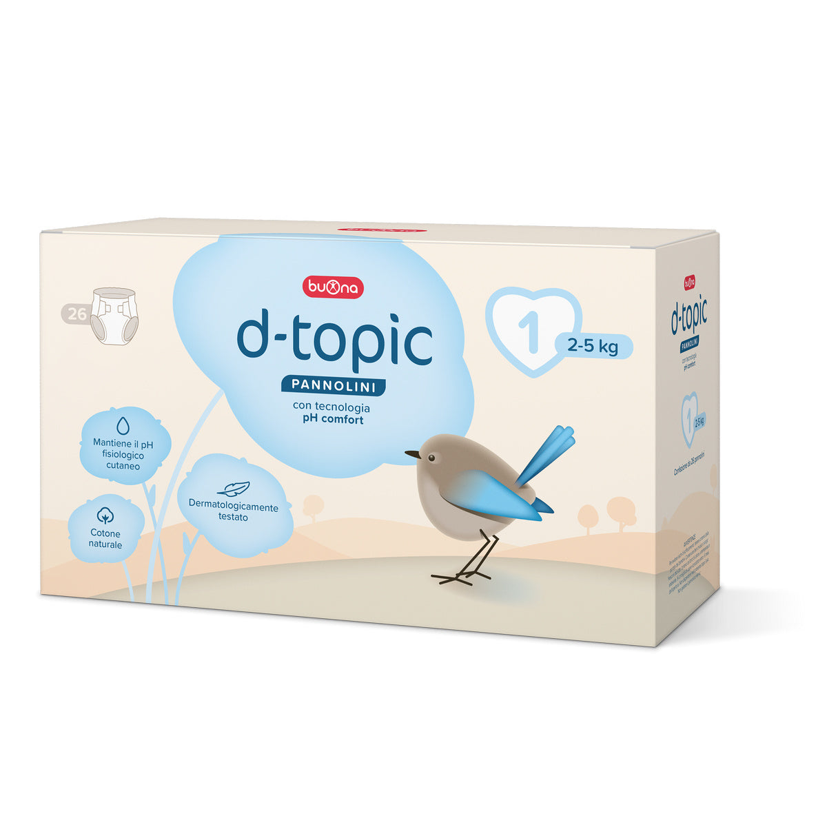 D-Topic Pannolino Varie Misure 1-2-3-4-5-6