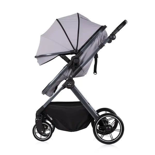 Passeggino trasformabile Chipolino Baby "PEARL" platino
