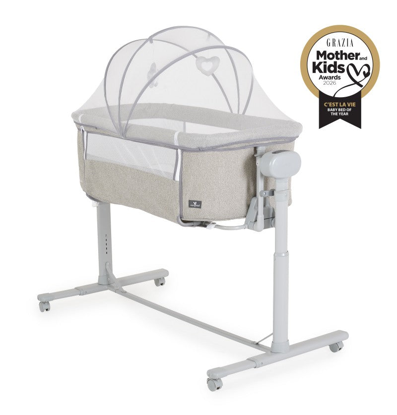 Culla con Movimento Automatico C'EST LA VIE LIGHT GREY