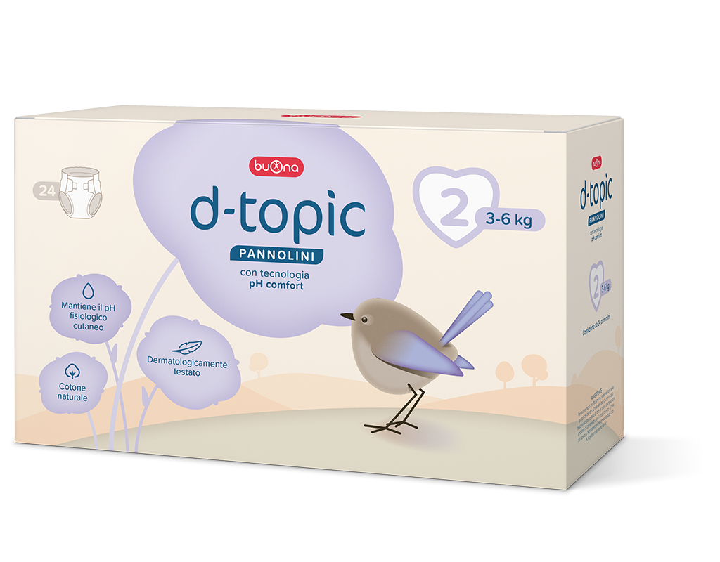 D-Topic Pannolino Varie Misure 1-2-3-4-5-6