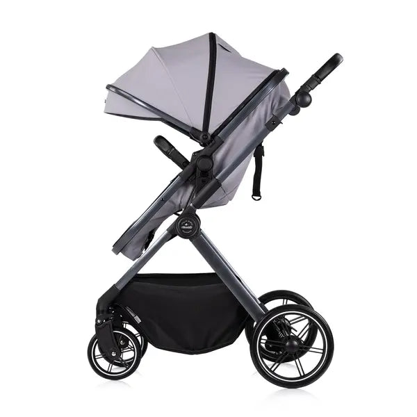 Passeggino trasformabile Chipolino Baby "PEARL" platino