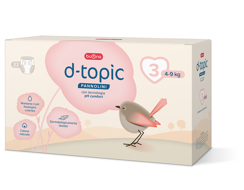 D-Topic Pannolino Varie Misure 1-2-3-4-5-6