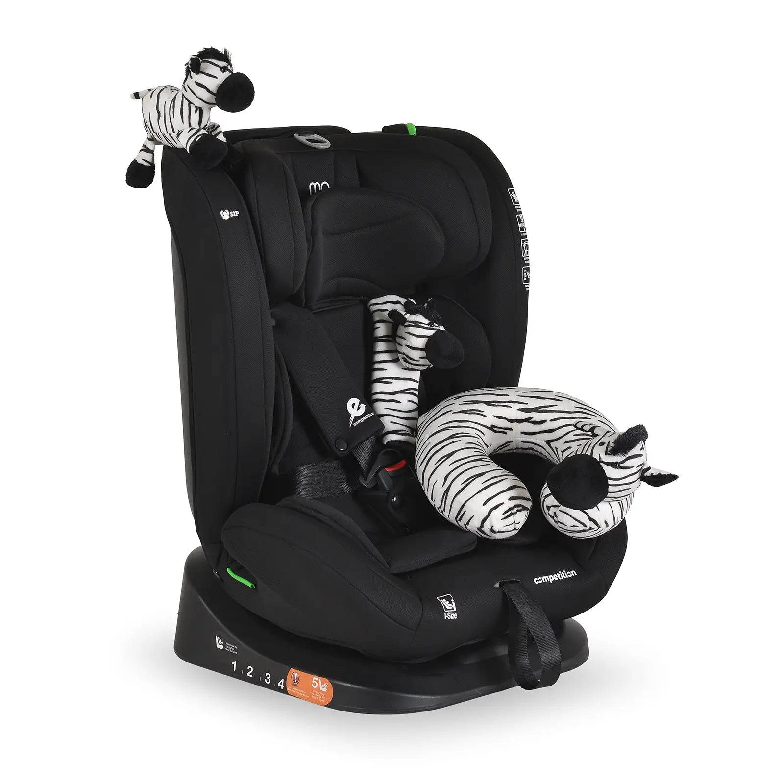 Seggiolino Auto Competition 40-150 Cm Midnight Black