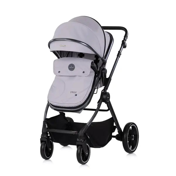 Passeggino trasformabile Chipolino Baby "PEARL" platino