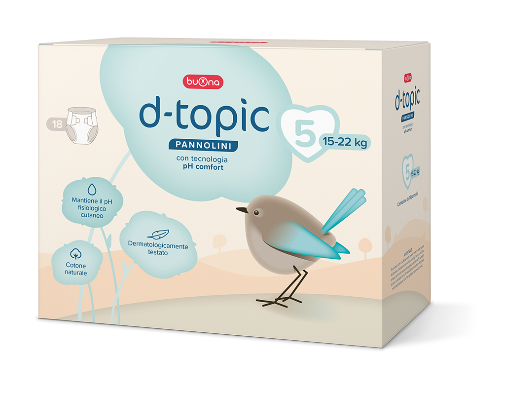 D-Topic Pannolino Varie Misure 1-2-3-4-5-6