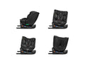 Seggiolino Auto i-ROUND Black i-Size 40-150 cm Girevole