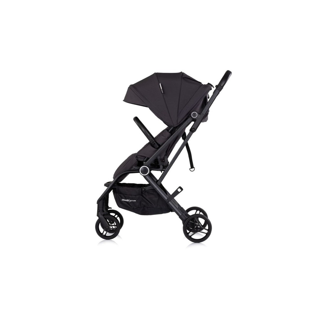 Passeggino con seduta girevole a 360° Go Twist Nero o Verde