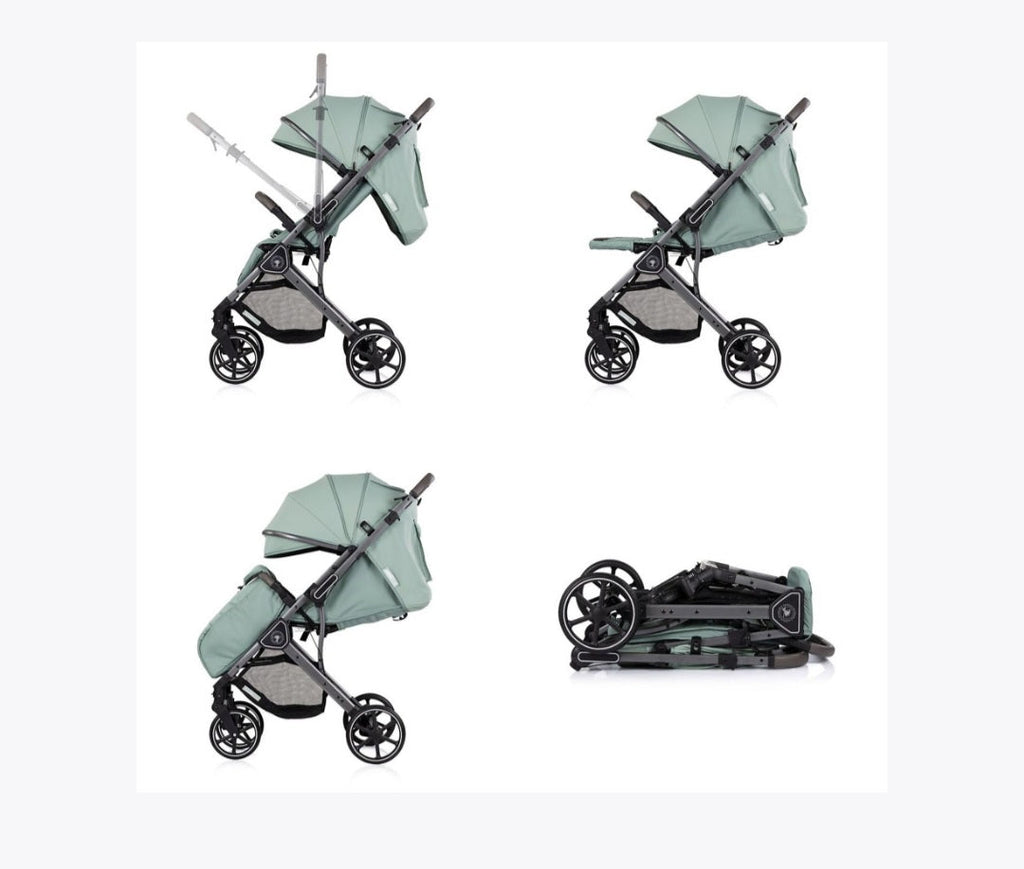 Passeggino xxL omnia reversibile con maniglione chipolino chiusura compatta