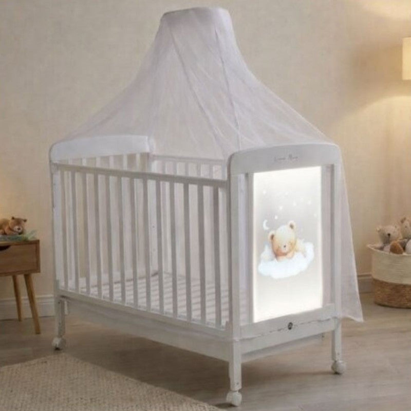 CULLA IN LEGNO LUNAHUG CON LUCI