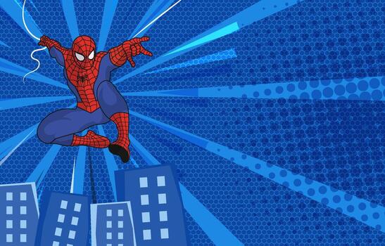 TOVAGLIETTA PERSONALIZZATA -SPIDERMAN