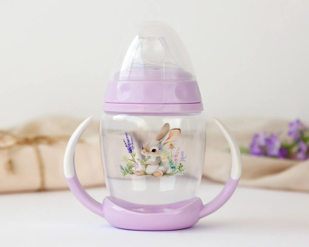 Tazza apprendimento step 1 coniglio lavanda