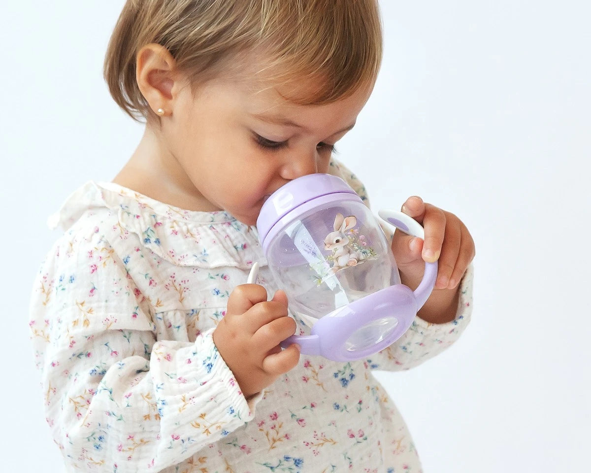 Tazza apprendimento step 1 coniglio lavanda