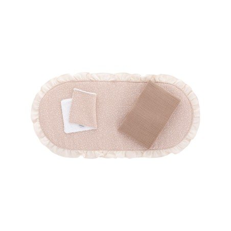 TRAPUNTA PER NAVICELLA PACK RUSTIC ROSA 35x75x1 CM