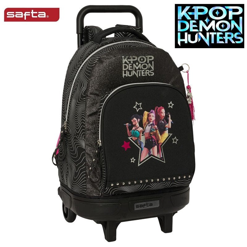 Kpop Demon Hunters Trolley Energy 45cm scuola Elementare