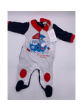 TUTINA MANICA LUNGA COTONE NEONATO MASCHIO PASTELLO