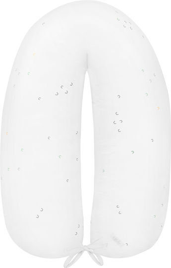 Cuscino per allattamento e gravidanza Kikka Boo Mama White 150 cm